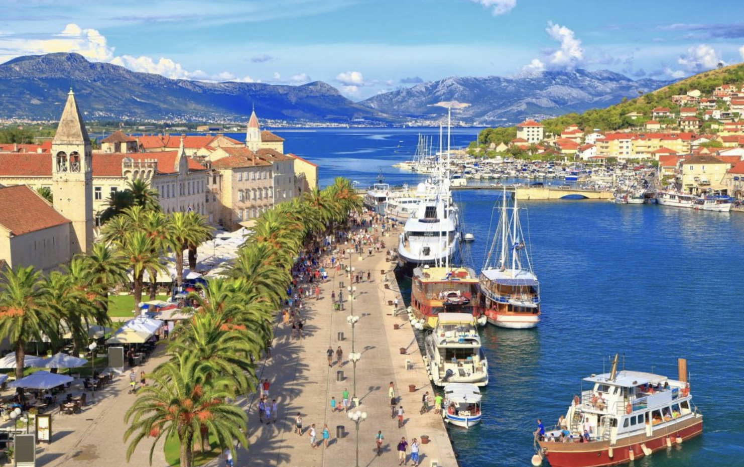 Catamaran to the mainland - Hvar → Split